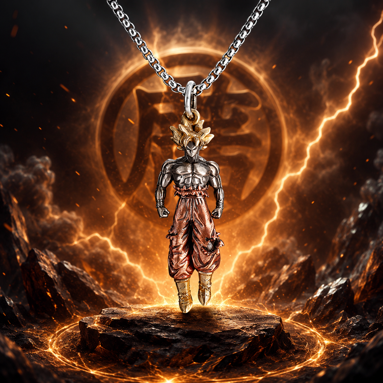Collar Guerrero Saiyajin