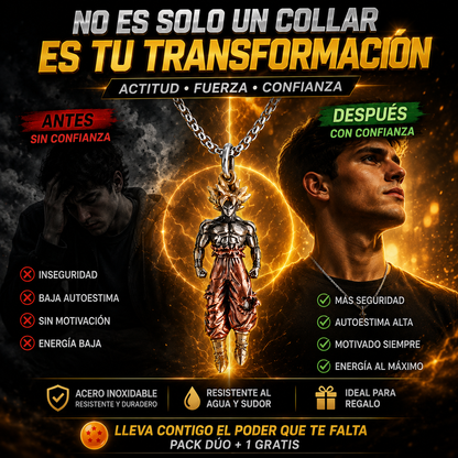 Collar Guerrero Saiyajin